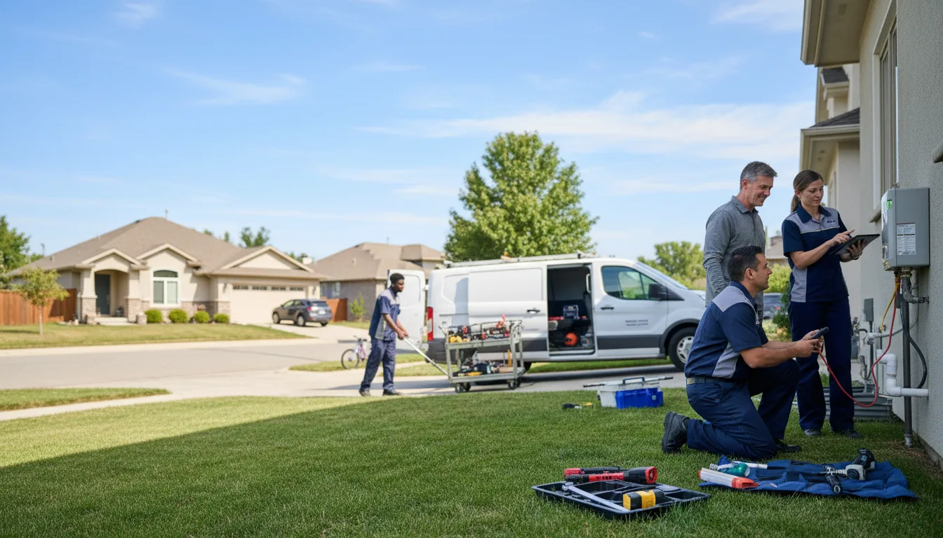 Tankless water heater service in Longmeadow, MA